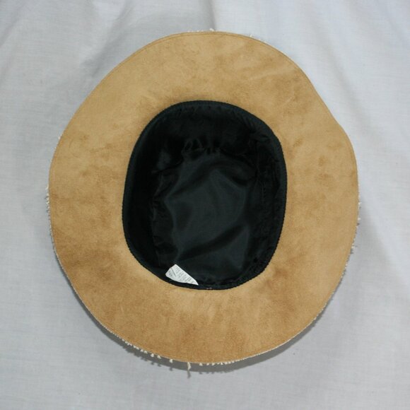 ? Vintage Faux Suede Western Cowboy Bolero Hat – 1970s ? main image 7